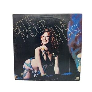 Vintage 1977 Bette Midler Live At Last Vinyl LP Record Album Set 2 Records 1970s